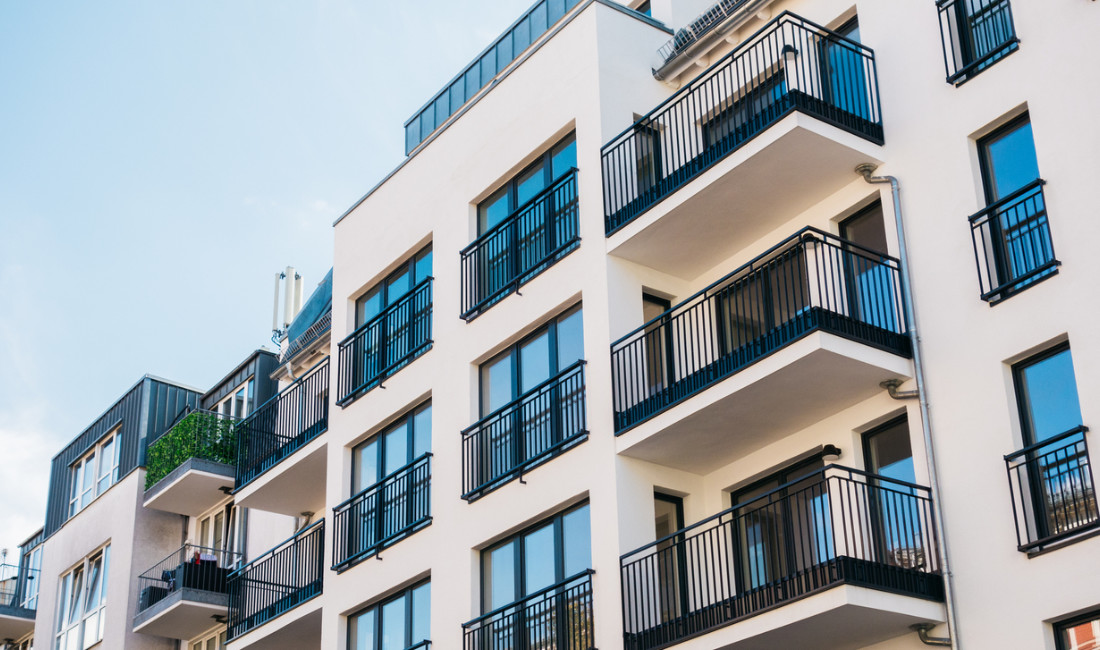Foto von mehreren EIgentumswohnungen.